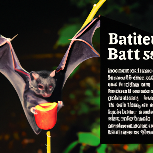 3. תמונה של עטלף פירות, עם כיתוב המסביר כיצד עטלפים תורמים להפצת זרעים ולייעור מחדש.